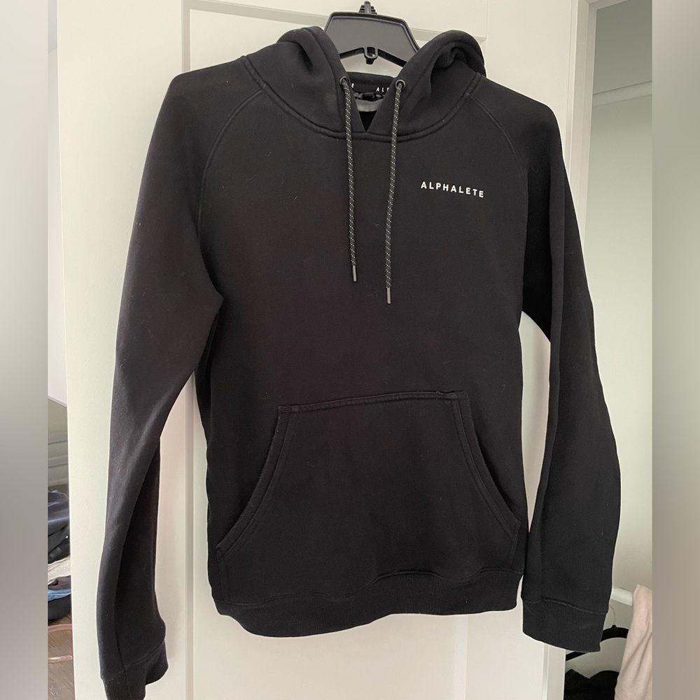 Alphalete Women’s Black Hoodie Sz Med